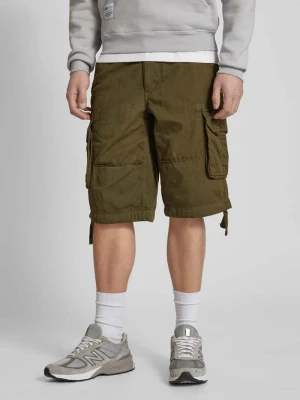 Zdjęcie produktu Szorty cargo o kroju regular fit z tunelami model ‘JET SHORT’ alpha industries