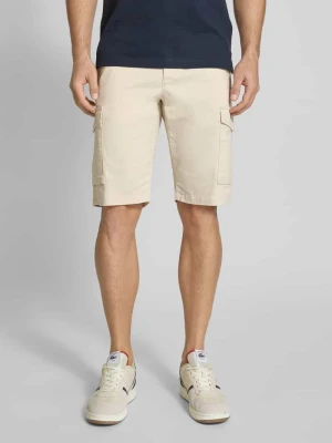 Szorty cargo o kroju relaxed fit z mieszanki bawełny i elastanu Tommy Hilfiger