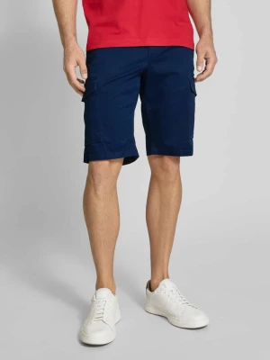 Szorty cargo o kroju relaxed fit z mieszanki bawełny i elastanu Tommy Hilfiger