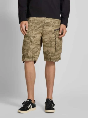 Szorty cargo o kroju relaxed fit z wpuszczanymi kieszeniami model ‘Rovic’ G-Star Raw