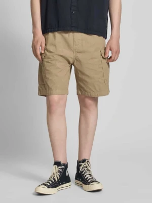 Szorty cargo z elastycznym pasem REVIEW