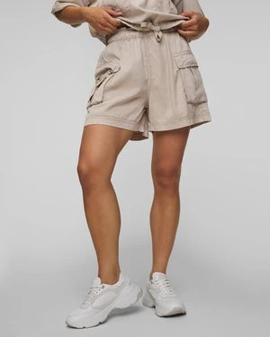 Szorty Cargo Z Lyocellu Damskie Deha