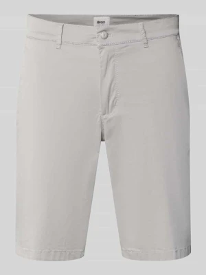 Szorty chino o kroju regular fit z mieszanki bawełny model 'BOZEN' BRAX