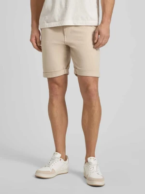 Szorty chino o kroju slim fit z mieszanki bawełny model 'LUTON' Selected Homme