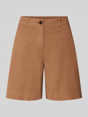Szorty chino w kroju regular fit z mieszanki bawełny Marc O'Polo