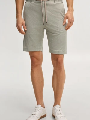 Szorty chino z dżerseju w stylu capri w kolorze zielonym Joop