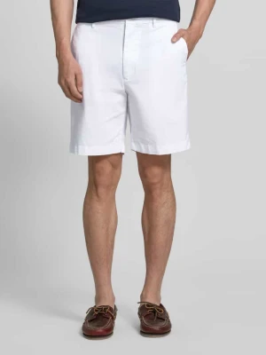 Szorty chino z mieszanka bawełny model 'DOVER' Tommy Hilfiger Złamany biały