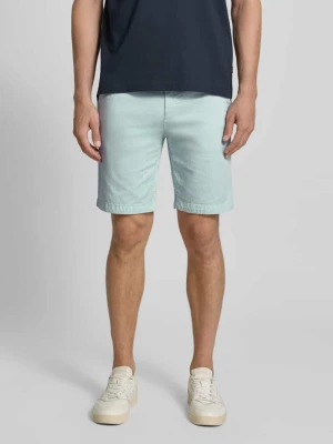 Szorty chinos z mieszanki bawełny w kroju slim fit Boss Orange