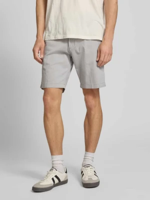 Szorty chinosy o kroju regular fit z paskiem model ‘MARCO FRANCO’ jack & jones