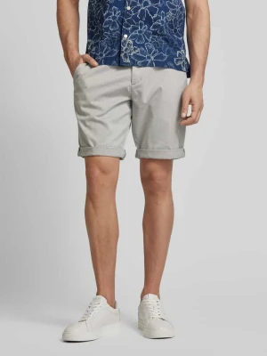 Szorty chinosy o kroju regular fit z paskiem Tom Tailor Denim