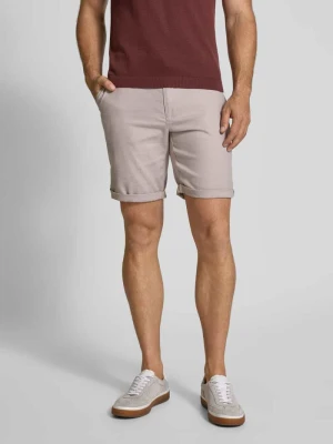 Szorty chinosy o kroju slim fit z kieszeniami z tyłu MCNEAL Beżowy
