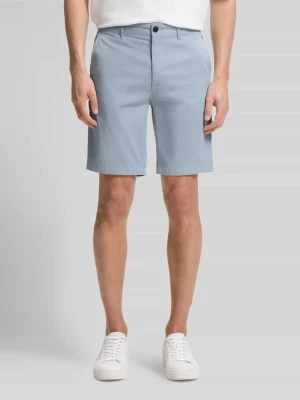 Szorty chinos z mieszanki bawełny w kroju slim fit Boss Orange