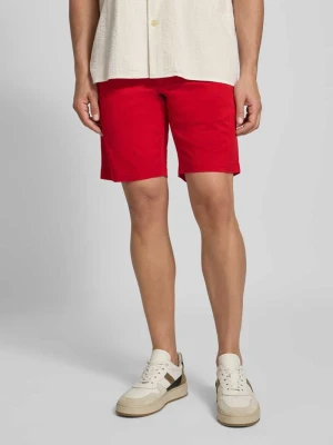 Szorty chinosy o kroju slim fit z mieszanki bawełny i elastanu Tommy Hilfiger