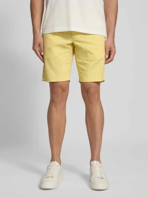 Szorty chinosy o kroju slim fit z mieszanki bawełny i elastanu Tommy Hilfiger