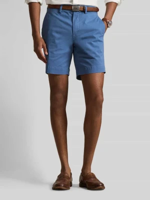 Szorty chinosy o kroju straight fit z mieszanki bawełny Polo Ralph Lauren