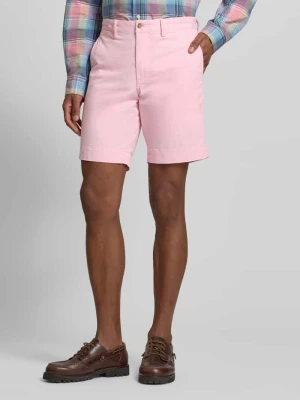 Szorty chinosy o kroju straight fit z mieszanki bawełny Polo Ralph Lauren