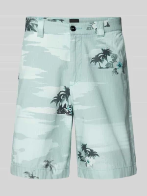 Szorty chinosy Straight Leg z czystej bawełny Boss Orange