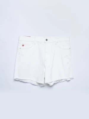 Szorty damskie jeansowe z linii Authentic białe Authentic Girl 810 BIG STAR