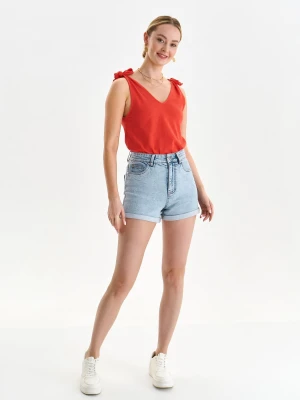 Szorty damskie błękitne - SSZ1302BL szorty - TOP SECRET - Odzieżowy sklep internetowy TOP SECRET