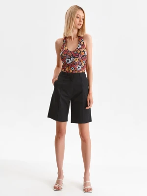 Szorty damskie czarne - DSZ0067CA szorty - DRYWASH - Odzieżowy sklep internetowy TOP SECRET