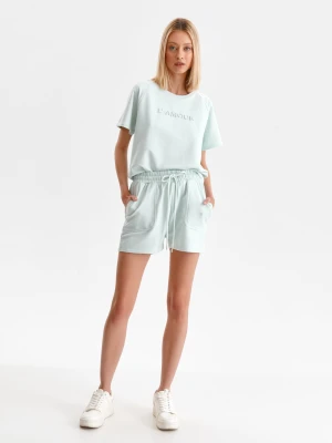 Szorty damskie jasnozielone - SSZ1273JZ szorty - TOP SECRET - Odzieżowy sklep internetowy TOP SECRET