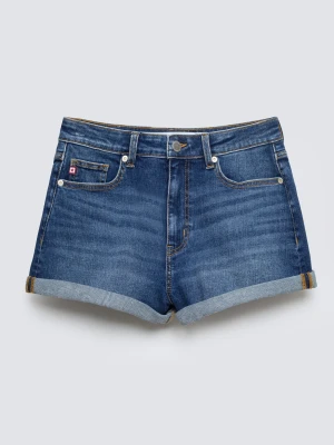 Szorty damskie jeansowe niebieskie Ayako 403 BIG STAR