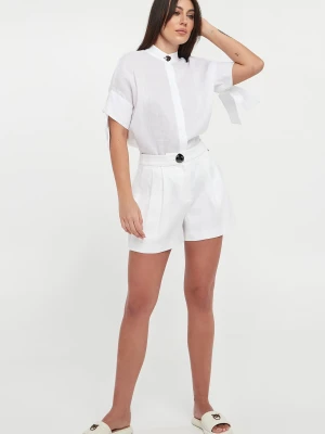 Zdjęcie produktu Szorty damskie lniane ARMANI EXCHANGE