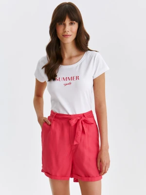 Szorty damskie różowe - SSZ1324RO szorty - TOP SECRET - Odzieżowy sklep internetowy TOP SECRET