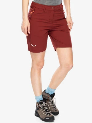 Szorty damskie Salewa Puez Talvena DST Shorts - syrah