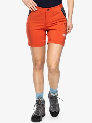 Szorty damskie The North Face Felik Slim Tapered Short - auburn/black