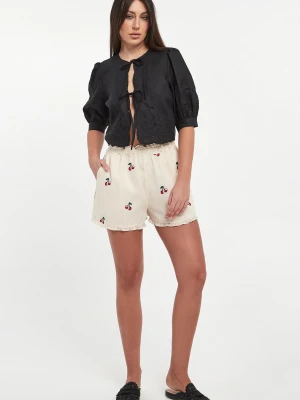 Szorty damskie z motywem czereśni TWINSET Twinset Milano
