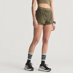 Szorty do biegania 2 w 1 Adi365 H.Koumori Adidas Olive Strata