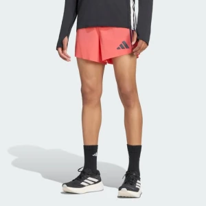 Szorty do biegania z kieszeniami Adizero Pro Adidas różowy