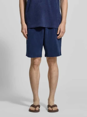 Szorty dresowe o kroju loose fit z czystej bawełny model 'TOWELLING SWEATSHORTS' Tommy Hilfiger