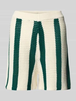 Szorty dresowe o kroju regular fit z czystej bawełny model 'KENZIE' Pieces