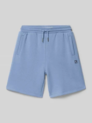 Szorty dresowe o kroju regular fit z mieszanka bawełny Calvin Klein Jeans