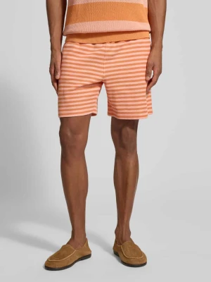 Szorty dresowe o kroju regular fit z mieszanka bawełny Lacoste