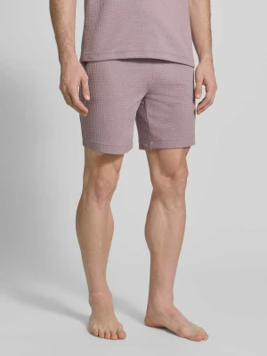 Szorty dresowe o kroju regular fit z mieszanka bawełny model 'AUSTIN' HUGO