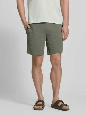Szorty dresowe o kroju regular fit z mieszanka bawełny model 'AUSTIN' HUGO