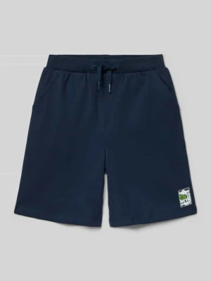 Szorty dresowe o kroju regular fit z mieszanka bawełny s.Oliver RED LABEL