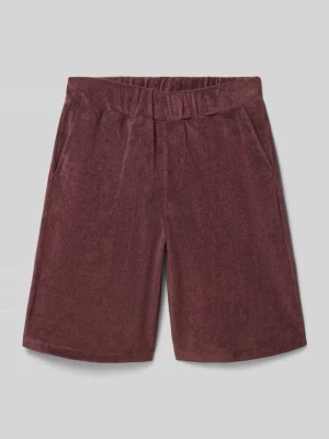 Szorty dresowe o kroju regular fit z mieszanka bawełny s.Oliver RED LABEL