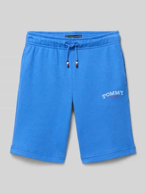 Szorty dresowe o kroju regular fit z mieszanka bawełny Tommy Hilfiger Teens