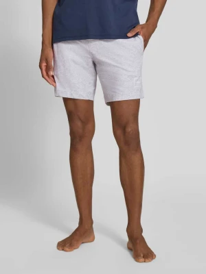 szorty dresowe o kroju regular fit z mieszanki bawełny model 'LAZE SHORTS CW' HUGO