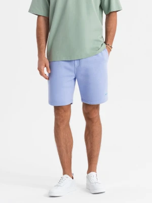 Szorty dresowe unisex ze ściągaczem w pasie – lawendowe V9 OU-SRBC-0101
 -                                    M/L Ombre