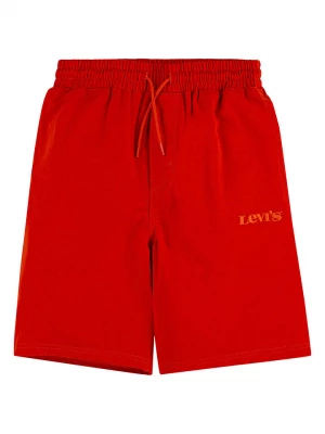 Levi's Kids Szorty dresowe w kolorze czerwonym rozmiar: 140