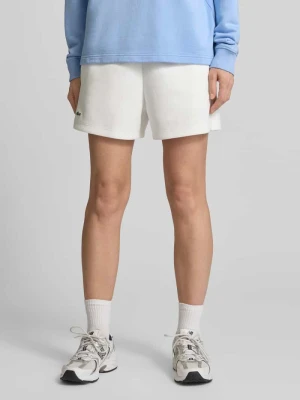 Szorty dresowe w kroju regular fit z czystej bawełny Lacoste
