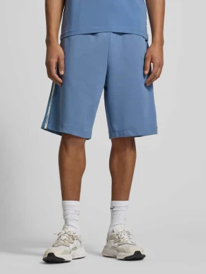 Szorty dresowe z Detale z logo i Wpuszczane kieszenie EA7 Emporio Armani