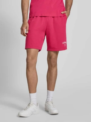 Szorty dresowe z logo i elastycznym pasem Champion