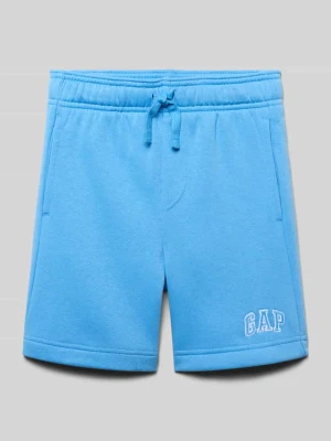 Szorty dresowe z logo i elastycznym pasem GAP
