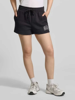 Szorty dresowe z logo i elastycznym pasem GAP